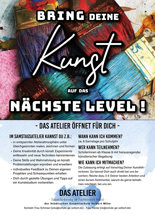 Das Atelier Plakat 002