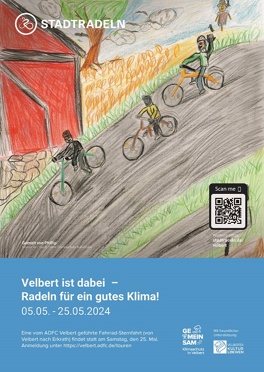 STADTRADELN Plakat 2024 A3